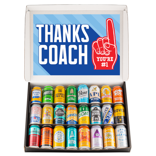 #1 Coach 24 Can Beer Box