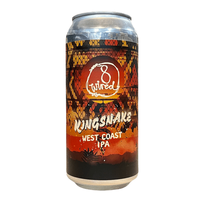 8 Wired Kingsnake West Coast IPA 440ml Can