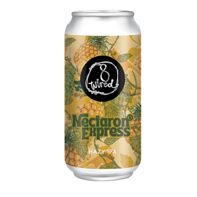 8 Wired Nectaron Express Hazy IPA 440ml Can