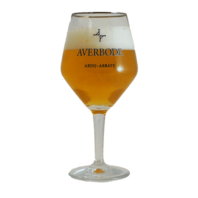 Abdij Abbaye Averbode Beer Glass