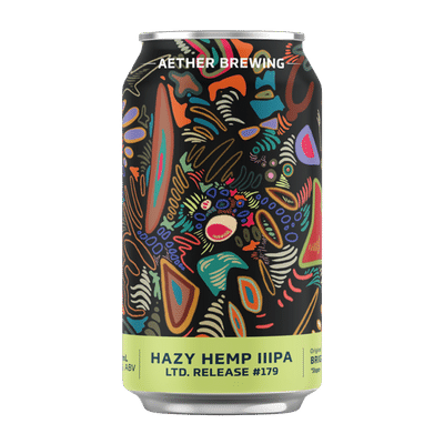 Aether LTD #179 Hazy Hemp IIIPA 375ml Can