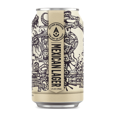 Aether Mexican Lager 375ml Can