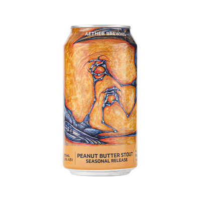 Aether Peanut Butter Stout 375ml Can