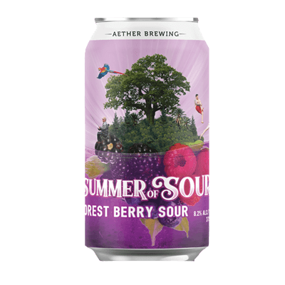 Aether Summer of Sours Forest Berry Sour 375ml Can