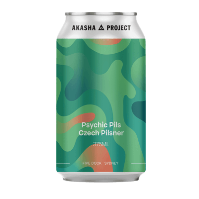 Akasha Psychic Pils Czech Pilsner 375ml Can