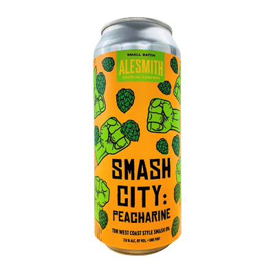 Alesmith Smash City: Peacharine TDH West Coast Style Smash IPA 473ml Can
