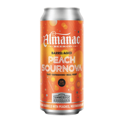 Almanac Peach Sournova 473ml Can