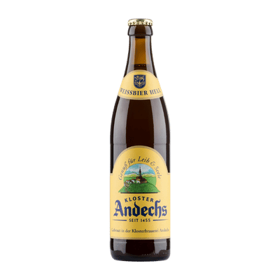 Andechs Weissbier Hell 500ml Bottle