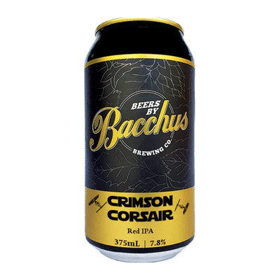 Bacchus Crimson Corsair Red IPA 375ml Can