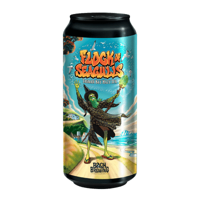 Bach Brewing Flock of Seagulls Tasman Bay Hazy IPA 440ml Can