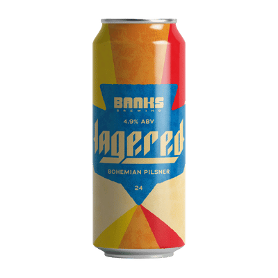 Banks Lagered Bohemian Pilsner 500ml Can