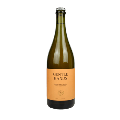 Barrel Shepherd Gentle Hands Barrel Aged Saison with Nectarines 750ml Bottle