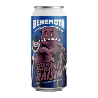 Behemoth Raging Raisin Belgian Dark Strong Ale 440ml Can