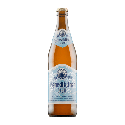 Benediktiner Hell Lager 500ml Bottle