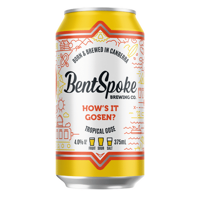 BentSpoke How's It Gosen? Tropical Gose 375ml Can