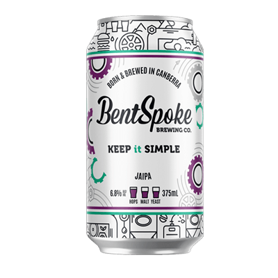 BentSpoke Keep It Simple JAIPA 375ml Can