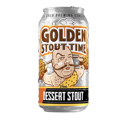 Big Shed Golden Stout Time 375ml Can