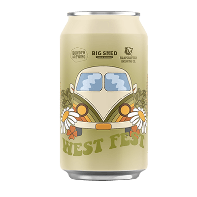 Big Shed x Shapeshifter x Bowden West Fest West Coast IPA 375ml Can