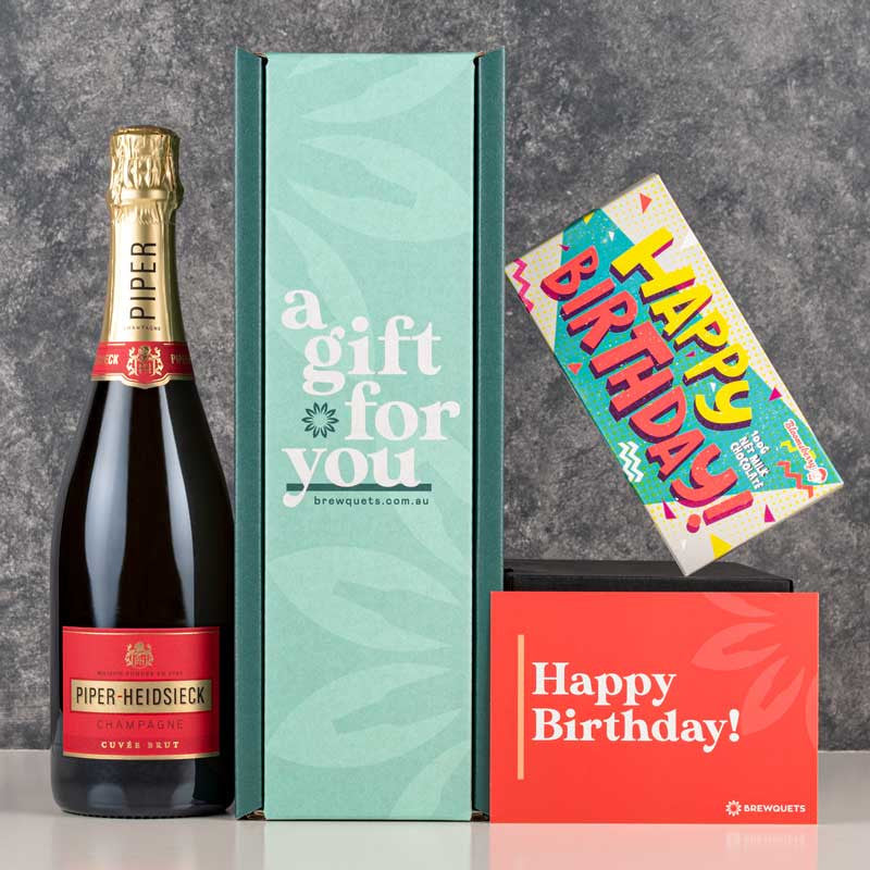 Birthday Champagne & Chocolate Hamper