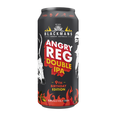 Blackman's Angry Reg Double IPA 9th Birthday Edition 440ml Can