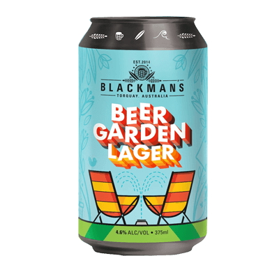 Blackman's Beer Garden Lager 375ml Can