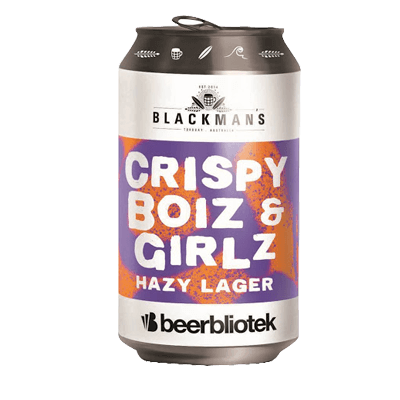 Blackman's Crispy Boiz & Girlz Hazy Lager