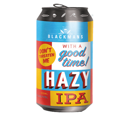 Blackman's Don't Threaten Me With A Good Time Hazy IPA
