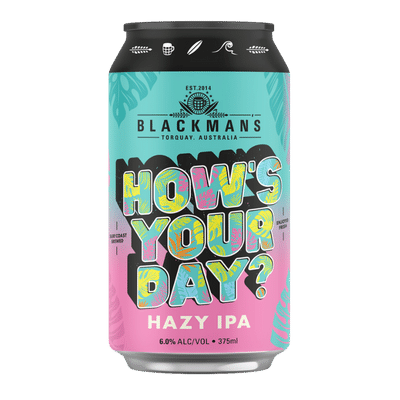 Blackman's How's Your Day? Hazy IPA 375ml Can