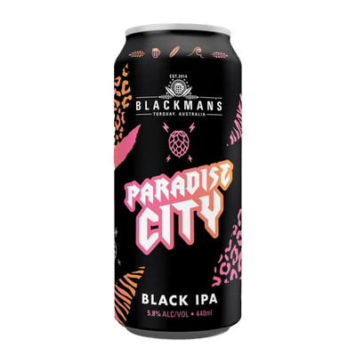 Blackman's Paradise City Black IPA 440ml Can
