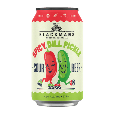 Blackman's Spicy Dill Pickle Sour Beer 375ml Can