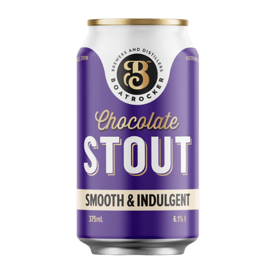 Boatrocker Chocolate Stout 375ml Can