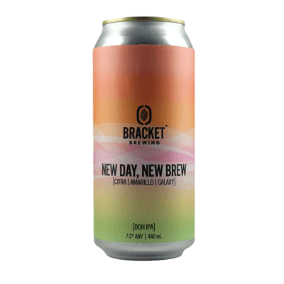 Bracket New Day, New Brew DDH IPA 440ml Can
