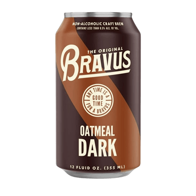 Bravus Non-Alcoholic Oatmeal Dark 355ml Can