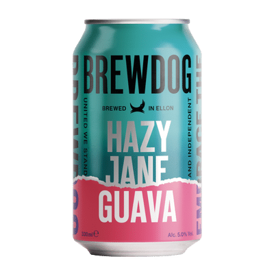 BrewDog Hazy Jane Guava NEIPA 375ml Can