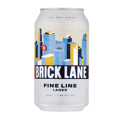 Brick Lane Fine Line Lager