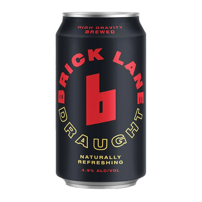 Brick Lane Natural Draught 375ml Can