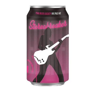 Brick Lane Pink Boots Stereobreaker Rye Pale Ale 375ml Can