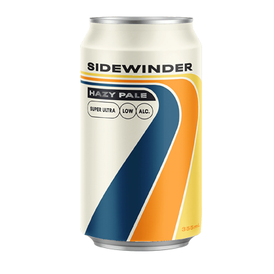 Brick Lane Sidewinder Super Ultra Low Alcohol Hazy Pale Ale 355ml Can