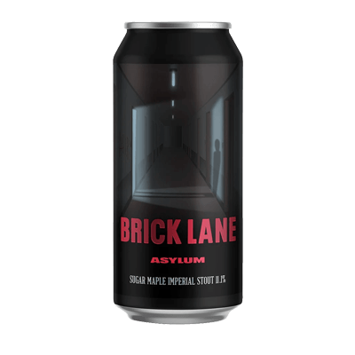 Brick Lane Trilogy of Fear Asylum Sugar Maple Imperial Stout 500ml Can
