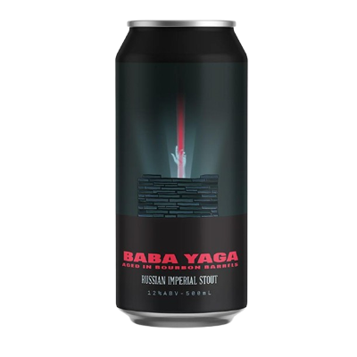 Brick Lane Trilogy of Fear Baba Yaga Bourbon Barrel Aged Imperial Stout 500ml Can