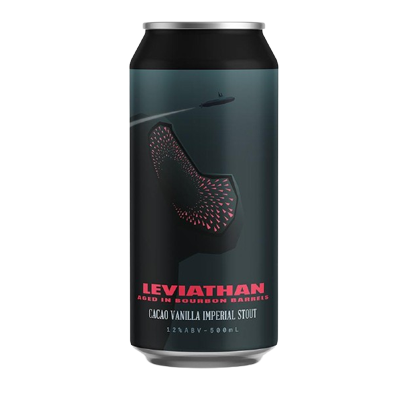 Brick Lane Trilogy of Fear Leviathan Vanilla Imperial Stout 500ml Can