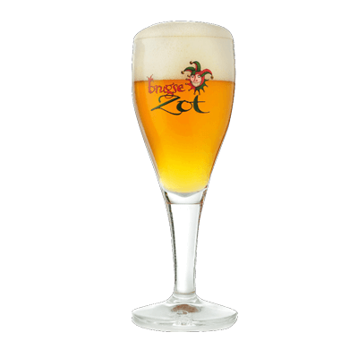 Brugse Zot Beer Glass