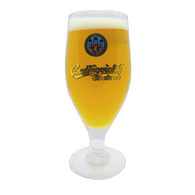 Budejovicky Budvar Stemmed Glass