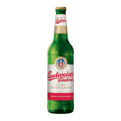 Budweiser Budvar Original Czech Lager 500ml Bottle