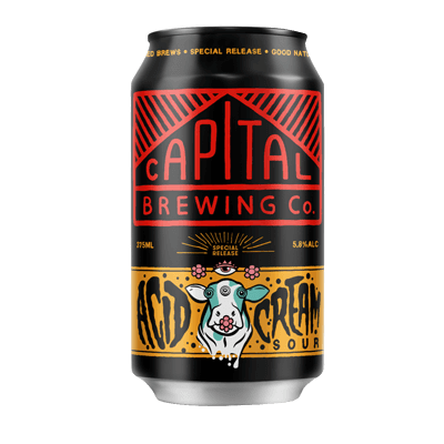 Capital Acid Cream Sour 375ml Can