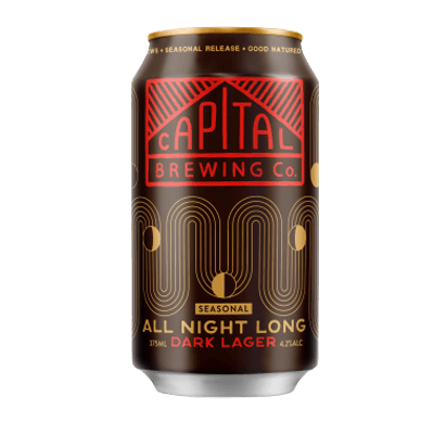Capital All Night Long Dark Lager 375ml Can