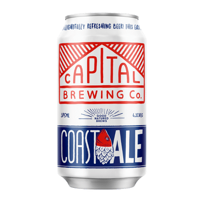 Capital Coast Ale 375ml Can