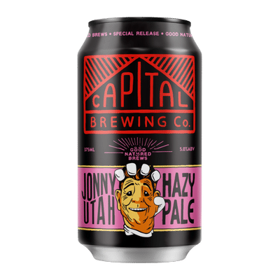 Capital Johnny Utah Hazy Pale 375ml Can