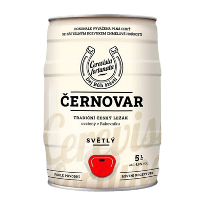 Cernovar Svetle Czech Premium Pale Lager 5L Keg