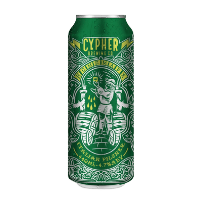 Cypher Homemade Italian Style Pilsner 440ml Can